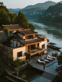 岷江畔親子避世遊森林民宿私湯遛娃太惬意