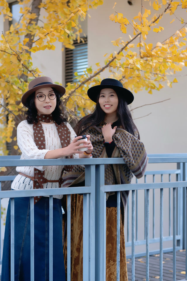 圖書館和銀杏真的絕配｜常熟