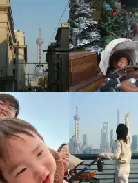 在外灘帶1歲寶寶我竟然活下來了還出了片!