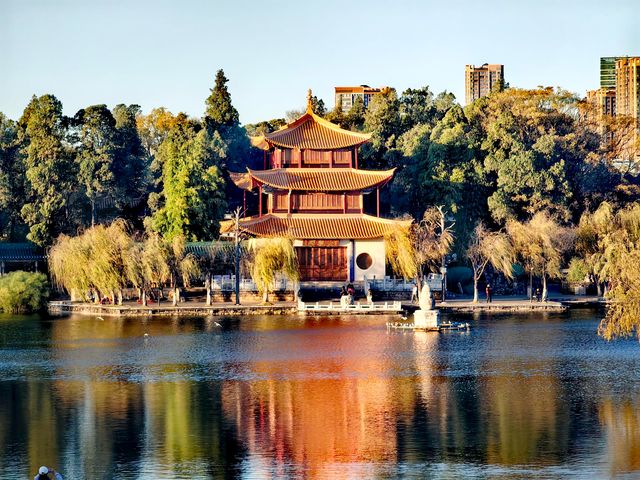 這個冬天就來大觀樓欣賞最美冬景吧