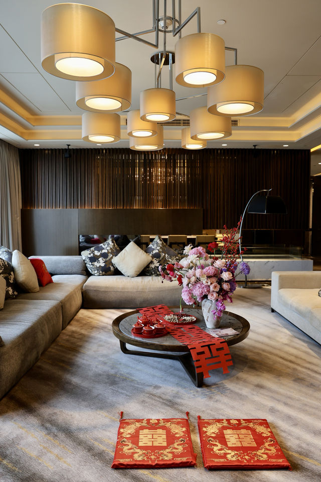 在深圳四季酒店大平層出嫁的儀式感