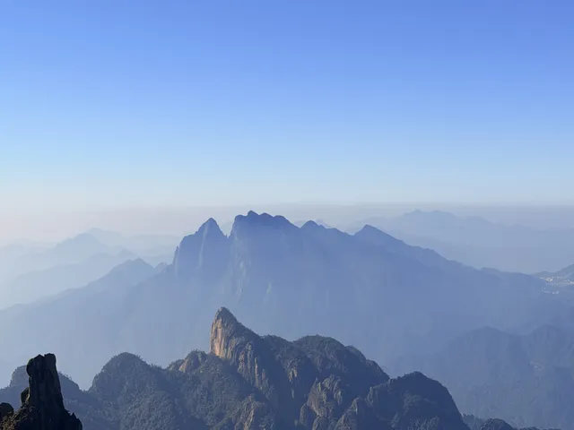 三清山太仙了！！