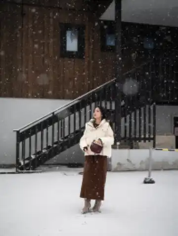 北海道雪又開始下了。