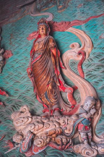 私は山西の福勝寺で、最も美しい観音像を見つけました！