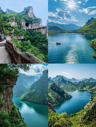 Weekend escape from Beijing. High-speed train reaches the northern Little Erhai Lake in 2 hours. The scenery surpasses photos