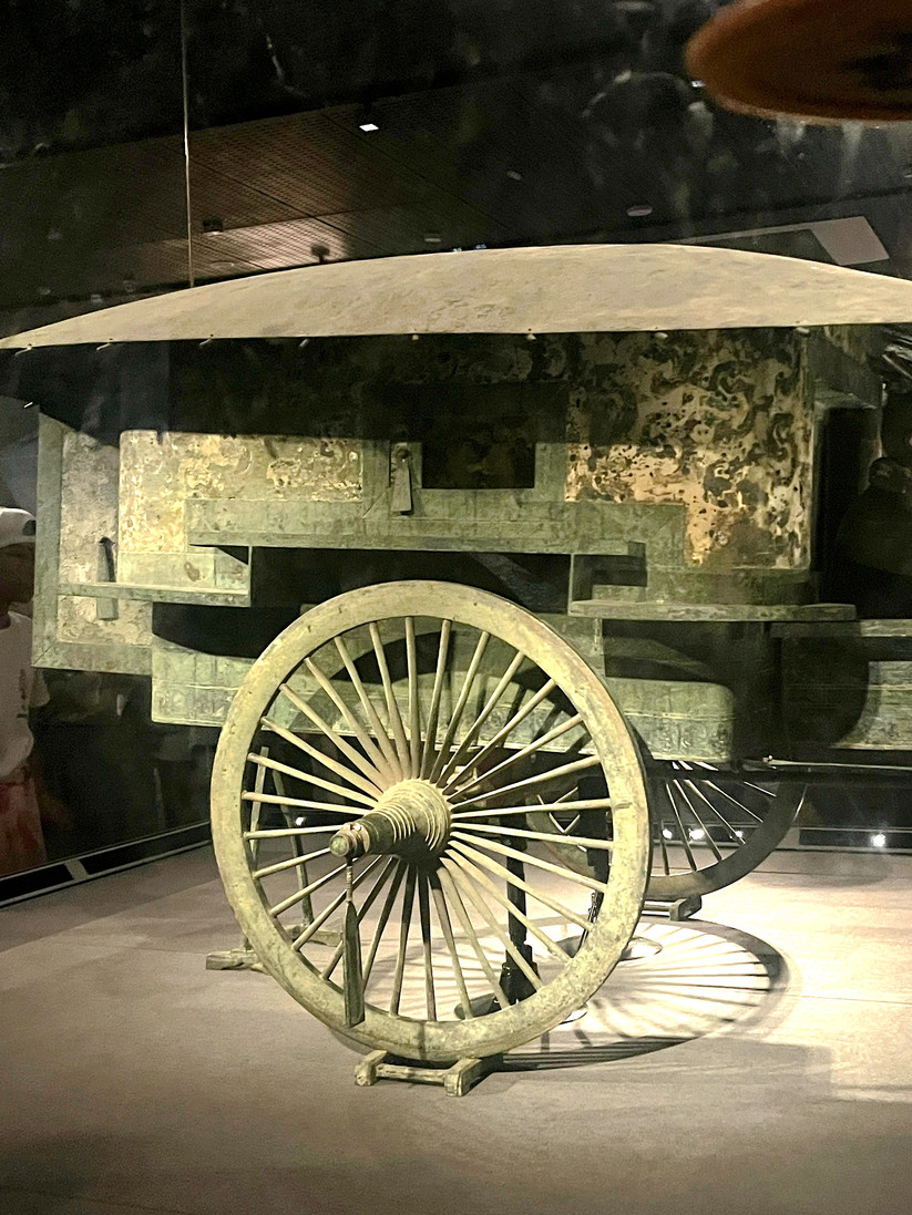 西安への旅：青銅製の戦車や馬、中国最初の皇帝である秦始皇の御用馬車