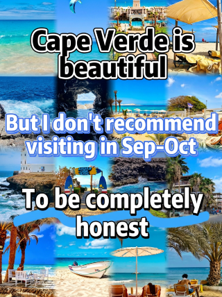 Cape Verde is beautiful but not recommended in September and October. Here’s the honest truth!!!