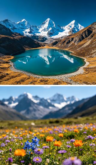  党嶺｜雪山・温泉・花畑のハイキング秘境