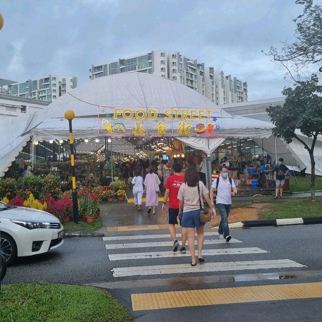 Chinese New Year Fair With Lots of Good Food