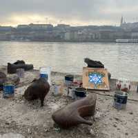 Shoes at Danube River