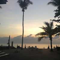 ชมหาดขนอม ยามเย็น