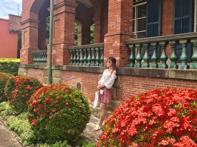 대만 단수이 홍마오청, 진리대학❣️