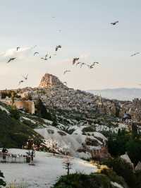 Uchisar - fantastic cave city in Cappadocia 