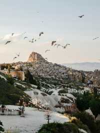 Uchisar - fantastic cave city in Cappadocia 