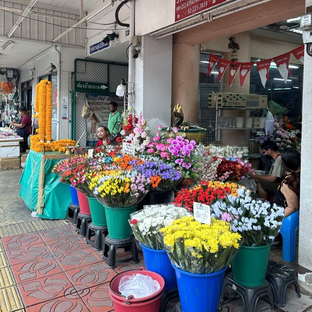 ปากคลองตลาด ตลาดดอกไม้
