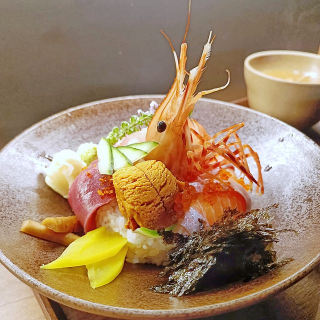 豐富新鮮🇯🇵超級🦐海鮮丼🍚