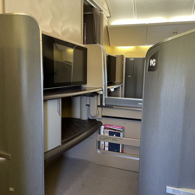Singapore Airlines First Class ZRH-SIN