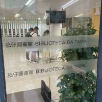 澳門氹仔圖書館📚
