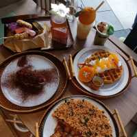 啟德新開大型商場的韓式cafe