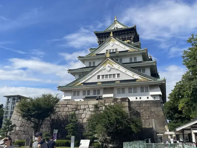【大阪　大阪城】　大阪の歴史を感じる