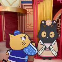 黃阿瑪貓🐱駕到馬鞍山廣場🤣古裝同你過新年