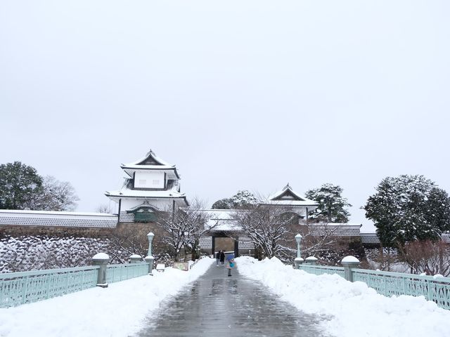 石川縣的福地-雪景遊