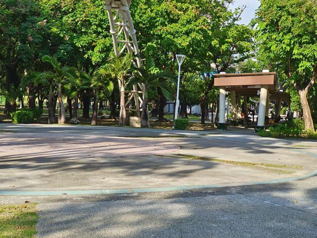 高雄前金-下棋乘涼走迷宮|中央公園|（像渡假村的超大型公園）