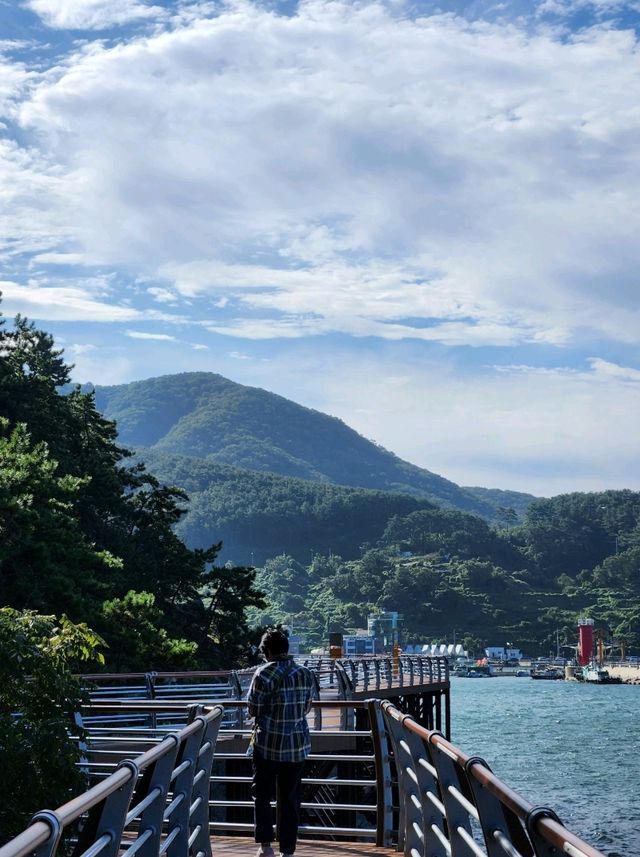 가덕도 한 눈에 둘러보기, 대항항포진지와 벽화마을📷