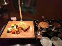 Scumptious buffet at Double Tree Hilton JB