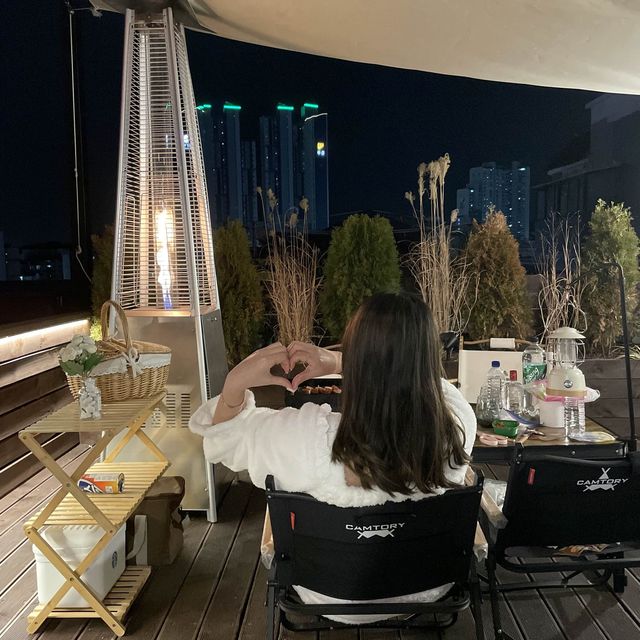 부산항대교뷰 영도 자쿠지 숙소