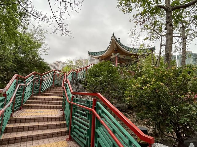 傳統嶺南風格嘅中式庭園 @ 荔枝角公園