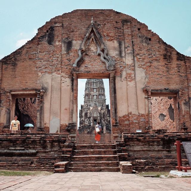 วัดราชบูรณะ  อยุธยา วัดสวย สถานที่ประวัติศาสตร์ไทย