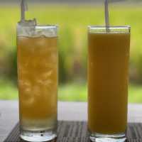 在烏布田野的稻田下午茶，The Tejas Warung