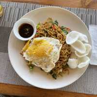 在烏布田野的稻田下午茶，The Tejas Warung