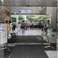 カップヌードルミュージアム、売店、展示品、安藤百福さんの色紙や私物の展示コーナー