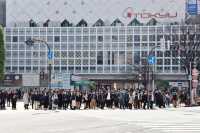인구대국 일본을 몸으로 느끼자. 시부야 스크램블 교차로