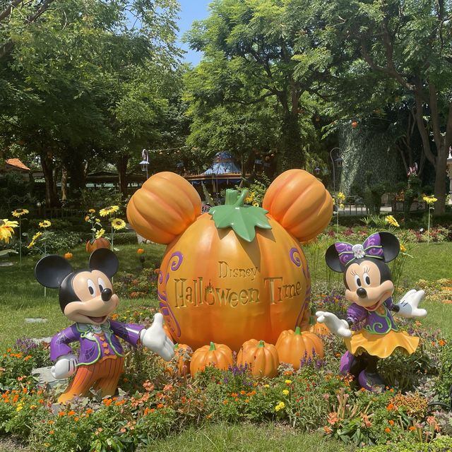 🎃迪士尼樂園南瓜處處迎接萬聖節🎃
