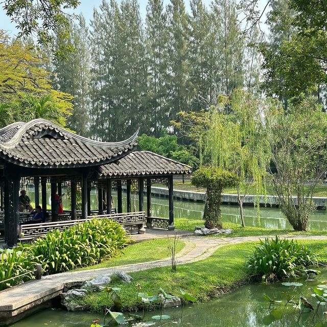สวนจีนกลางกรุง 🇨🇳🛖