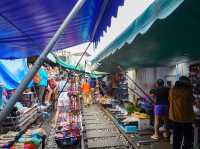ตลาดร่มหุบแม่กลอง 🚂🚂