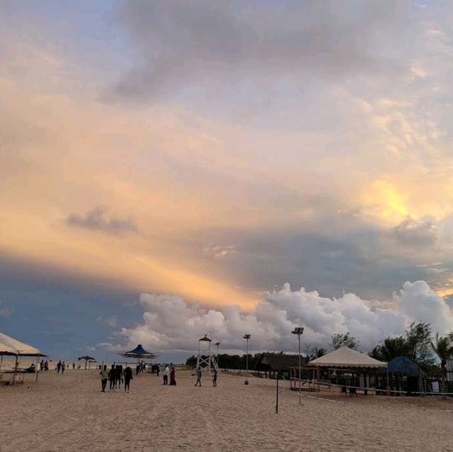 Paradise Found at Puducherry Beach 🏝️🌊