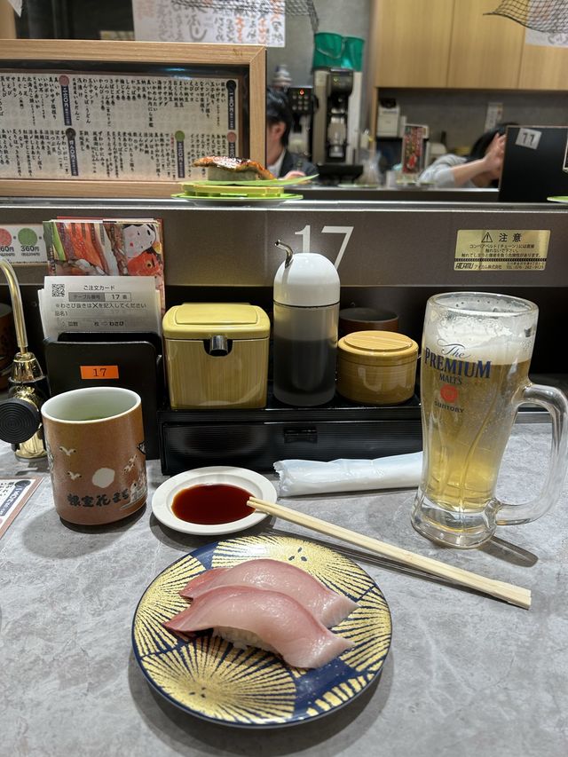일본여행 도쿄역 회전초밥맛집🍣