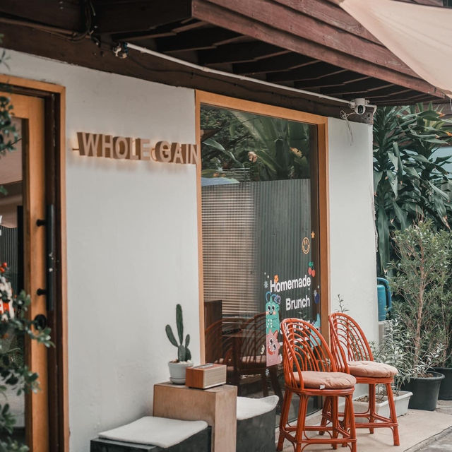 📍Whole gain cafe ร้านอาหารเช้าในเมืองเชียงใหม่