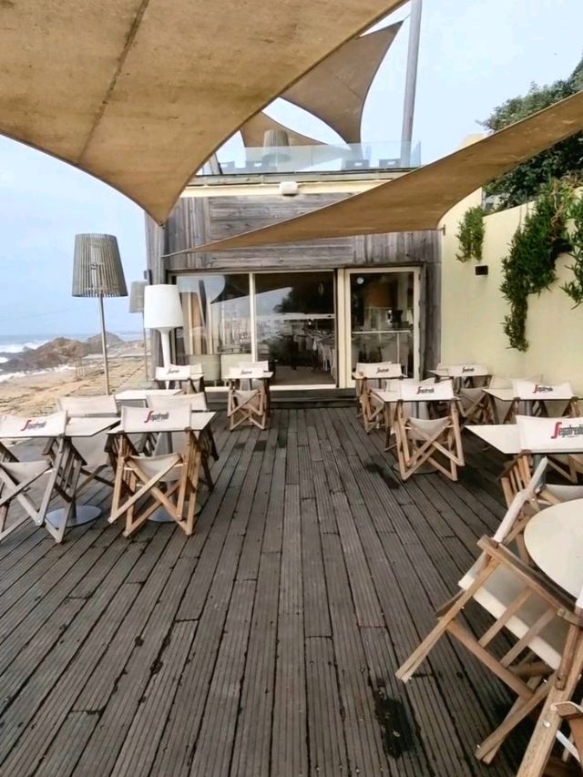 🇵🇹 Restaurant with Nice Ocean View by Ingleses Beach, Foz