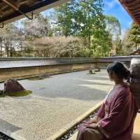 〜京都府〜一度は見よう！世界遺産龍安寺！アートな石庭！