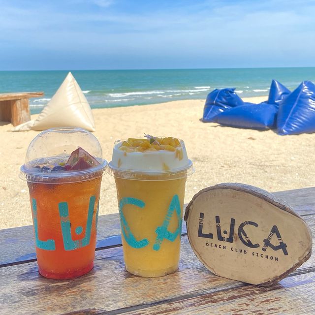 คาเฟ่เปิดใหม่ริมทะเล LUCA CAFE 🌊