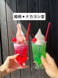 【草津温泉】湯畑近くのナカヨシ堂でエモいデザートとお土産