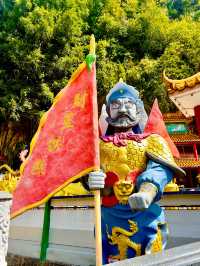 Cave Temple With Colorful Decorations In Ipoh✨🇲🇾