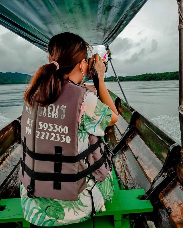 ล่องเรือแม่น้ำซองกาเรีย@สะพานมอญ กาญจนบุรี