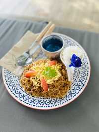 คาเฟ่ริมน้ำอยุธยาบรรยากาศวิวบ้านริมน้ำ-antika cafe