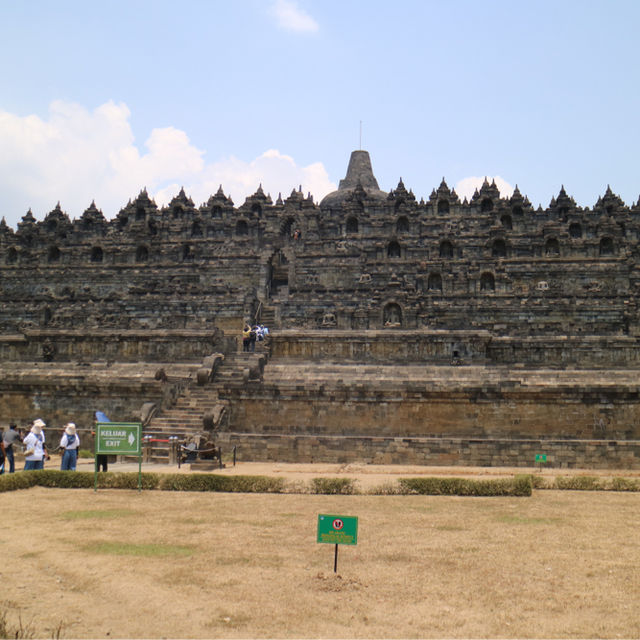 an impressive temple 